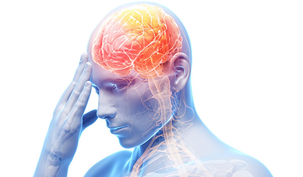 tumor di serî de wekî sedema êşa jêrîn